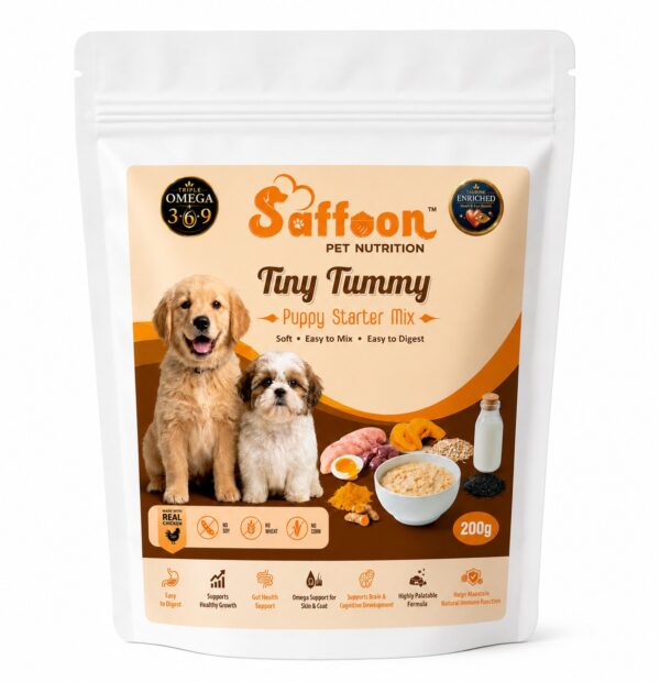 SAFFOON Tiny Tummy Puppy Starter Mix 200g